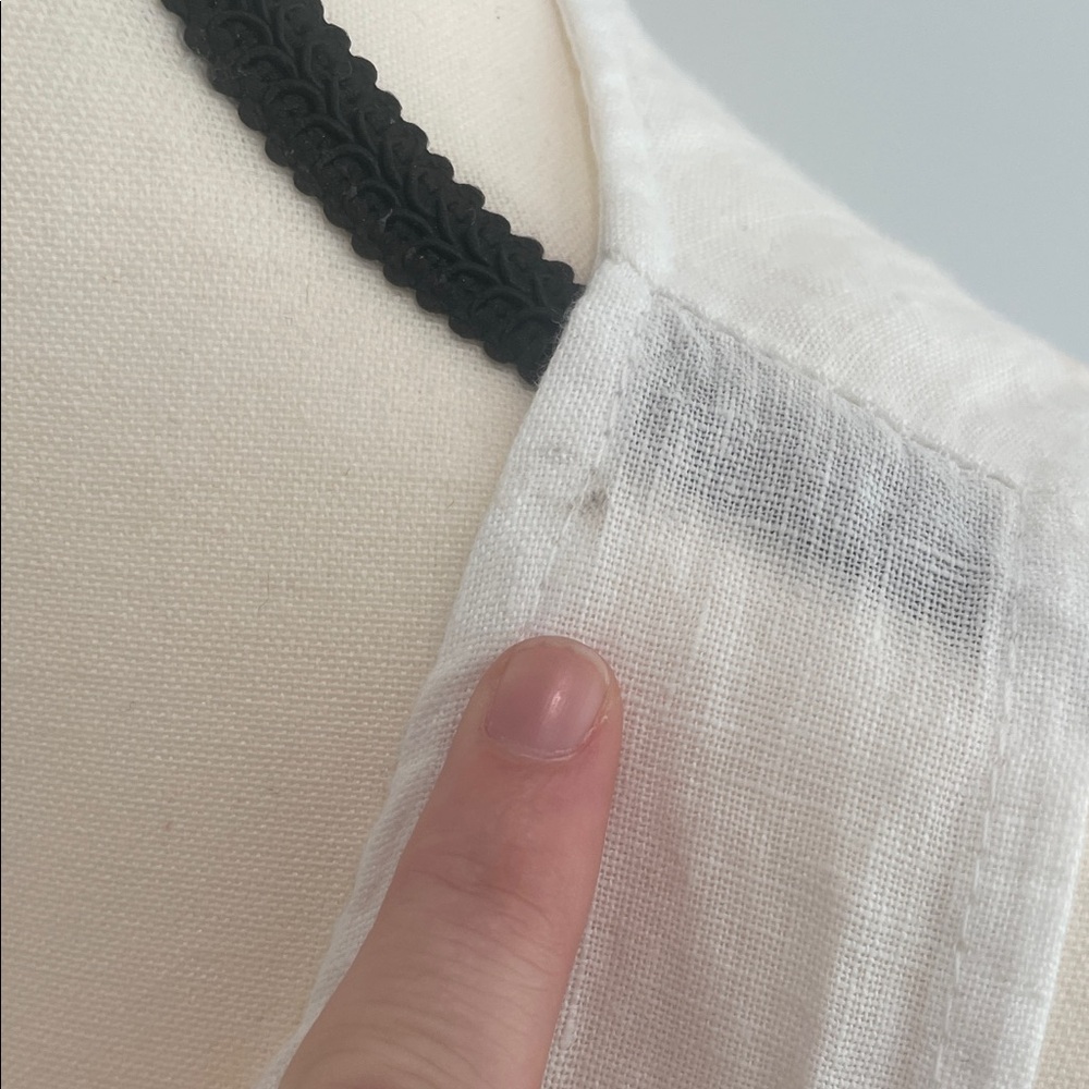 Luna Dress - 100% Linen Midi Dress made in Italy - Picture 14 of 15